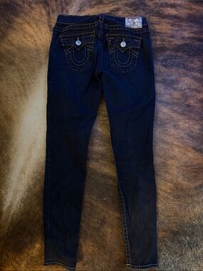 Women's Dark Blue Skinny jeans